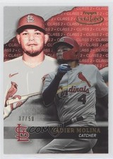 2020 Topps Gold Label Class 2 Red 37/50 Yadier Molina #89 7xr