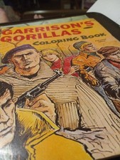 1968 Garrisons Gorillas Coloring Book By Whitman