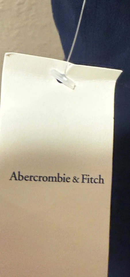 Abercrombie & Fitch Dark Navy Blue Maxi Dress NEW w/ Tags Size L Large Tall - Image 4 of 4