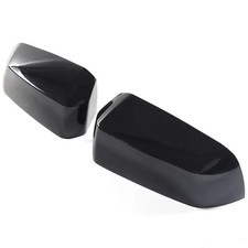 Spiegelkappen Außenspiegel Abdeckung Glänzend Schwarz Für Ford Ranger T9 2022+