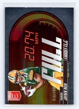 2025 Donruss Elite Full Throttle Silver #23 Jayden Reed #/799 Green Bay Packers