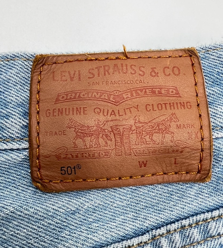 LEVI'S STRAUSS&CO 501 Damen Denim Freizeit Shorts Blau Größe W30 - Bild 5 von 10