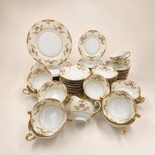 Vintage Meito China Set Marie 68 Pc 1939 Japa...
