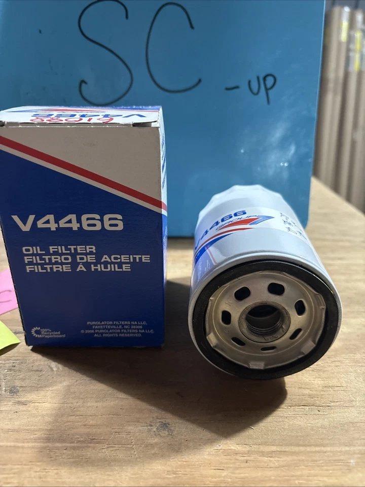 Filtro de aceite giratorio automotriz V4466 Grupo 7 NOS Foto 2 de 3