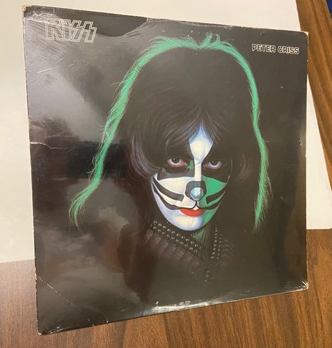 VINTAGE 1978 KISS PETER CRISS SOLO  GOLD PROMO! VINYL RECORD LP SEALED!