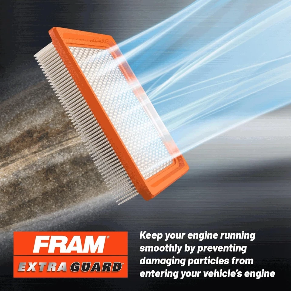 Filtro de aire de motor de repuesto FRAM Extra Guard CA10467 para Honda Accord selecto Foto 4 de 4