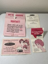 Popeil 1967 Steamset SST-1 Replacement Part - Instructions
