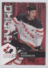 2015 Upper Deck Team Canada Juniors Hydro Red Dillon Heatherington #H-41 xp6