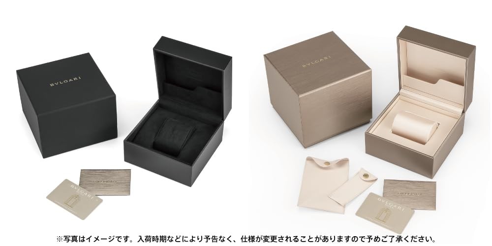 BVLGARI ウォッチボックス 2個セット　外箱付 BVLGARI Chronograph BB42BSLDCH Silver Stainless Steel Men's Watch