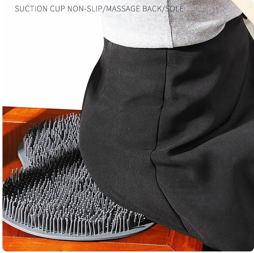 Shower Foot Back Scrubber Massage Pad Body Bath Soft Brush Mat Cleaning Bath USA