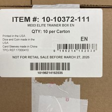 Pokemon TCG: Mega Evolution Perfect Order Elite Trainer Box Case ETB Sealed