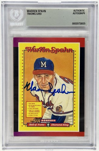 1989 Warren Spahn #588