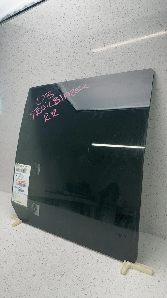 02 03 04 05 06 07 08 09 TRAILBLAZER Rear Door Glass/window Chevrolet Right Foto 2 de 4