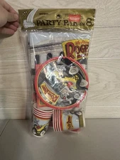 WHO FRAMED ROGER RABBIT VINTAGE PARTY PACK for 8 (25pc) ~ Birthday Supplies Cups