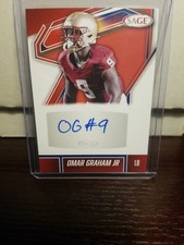 2026 SAGE Low Series Omar Graham Jr. Red Auto #A-OGJ Florida State Seminoles