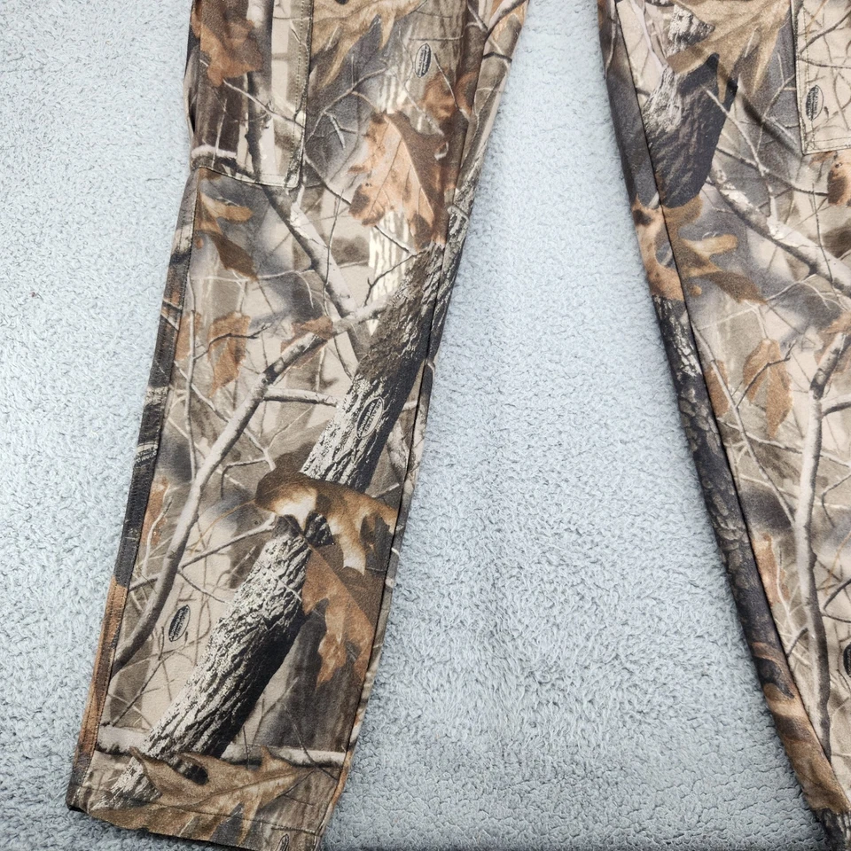 Vintage Whitewater Outdoors Camo Realtree Hardwood Pants Mens L Hunting  - Image 3 of 4
