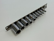 Snap-on Tools USA 210AFLEY 10pc Inverted Female TORX Shallow Socket Set, E4-E18