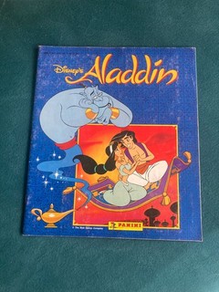 Sammelalbum panini Disney Aladin rar selten