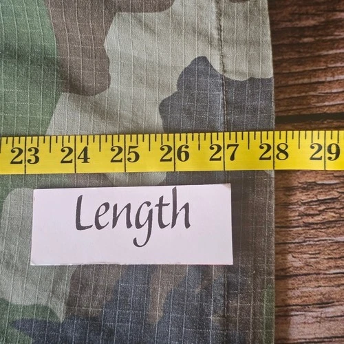 Forever 21 Men Woodland Camo Ripstop Anorak Pullover Jacket US Large image 10