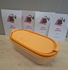 Tupperware Confederazione 500 ml coperchio pieghevole arancione