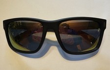 VTG Panama Jack Sunglasses Black Frame Orange Lens