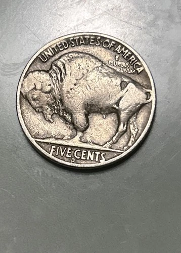 Old Man Duffy’s highly Sought After 1937 D 3 Legged Buffalo Very Fine super coin