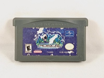 Monster Force (Nintendo Game Boy Advance) Cartridge, Tray, and Protector