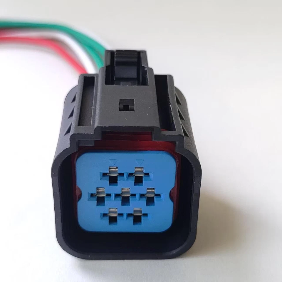 7-Way Headlight Headlamp Connector Pigtail For 2005-2011 Lincoln Town Car - Imagem 2 de 4