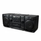 Vintage Sony CFD-510 CDRadio Cassette Boombox Mega Bass Detachable Speakers Read