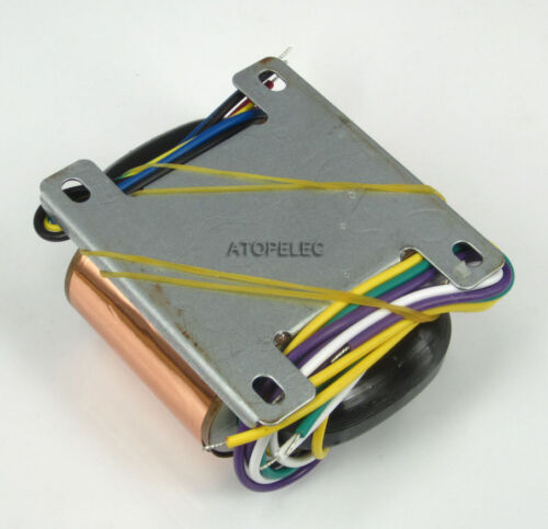 115V 230V 50W R-Core Shielded Transformer 250V 6.3V for Amplifier Preamp AMP - Picture 2 of 2