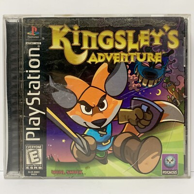 Kingsley's Adventure - Sony PlayStation 1, 1999 PS1 - CIB W/ Reg Card TESTED