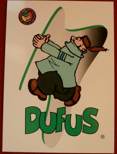 POPEYE - Card #24 - Dufus - Card Creations - 1994 - 第 1/2 張圖片