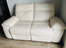 1 canapé cuir 3 places relax + 1 canapé 2 places cuir Château d’Ax parfait état 