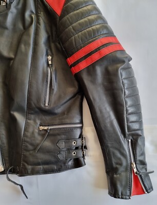 METALLIC'KO Leather Jacket 80s Thrash Metal Biker KREATOR Mille
