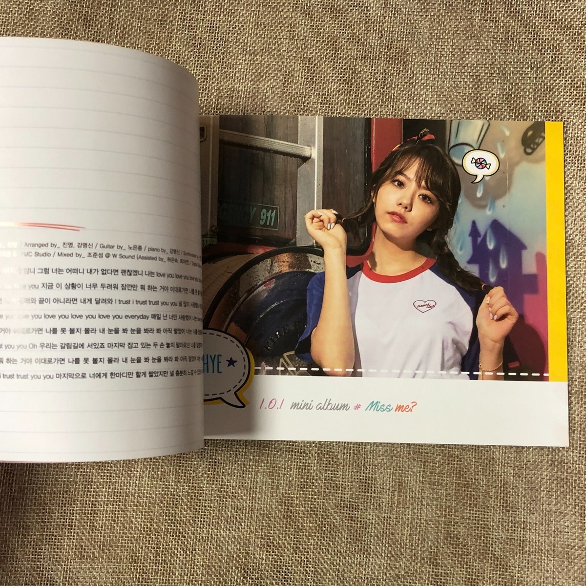 I.O.I HAND SIGNED #2 [ Miss Me? ] 2nd Mini Album Autographed / NO