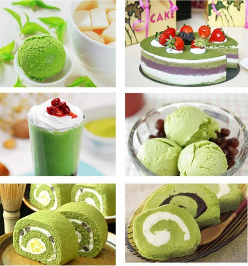 Polvo de té verde Matcha 100 % puro cultivado orgánicamente japonés no transgénico vegano Japón Foto 3 de 4