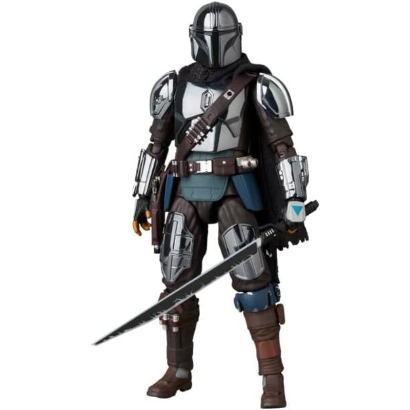 Medicom Toy MAFEX No.256 Star Wars The Mandalorian Chrome Ver. Action Figure
