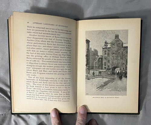 Literary Landmarks of Edinburgh (illustrated), 1891, Harper - 1st edition - Picture 10 of 12