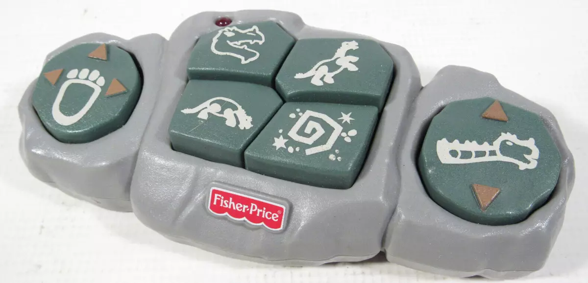 Fisher Price Imaginext Spike The Ultra Dinosaur Replacement Remote Control WORKS