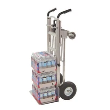 3-in-1 AAluminum Hand Truck/Assisted Hand Truck/Cart W/ Flat Free for Home Shop