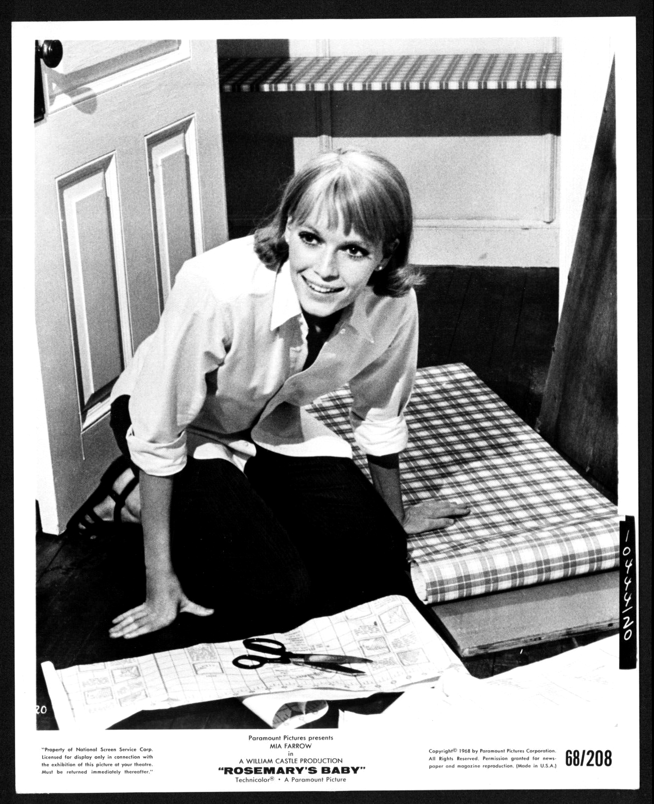 ROSEMARY'S BABY Orig Movie Press Photo Polanski Devil Worship Horror