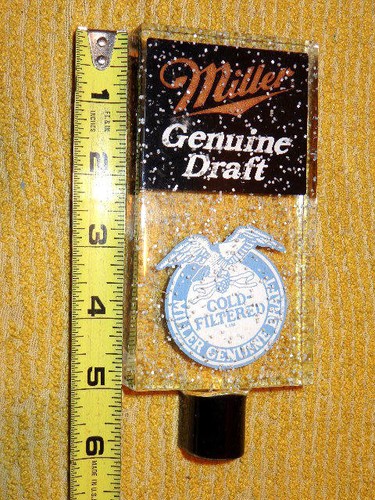 Miller Genuine Draft Beer Tap LOOK - Picture 2 of 2