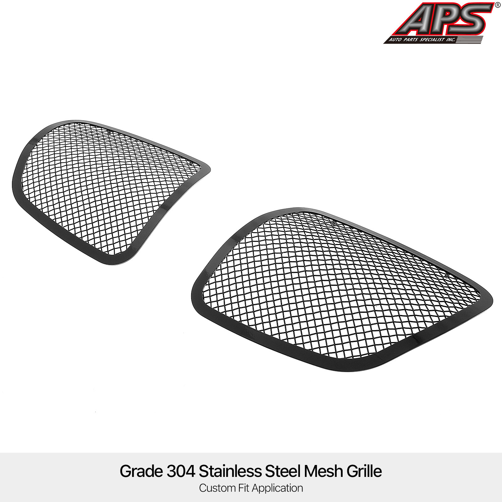 Fits Pontiac Solstice Black Mesh Grille Grill InsertFits 20062009