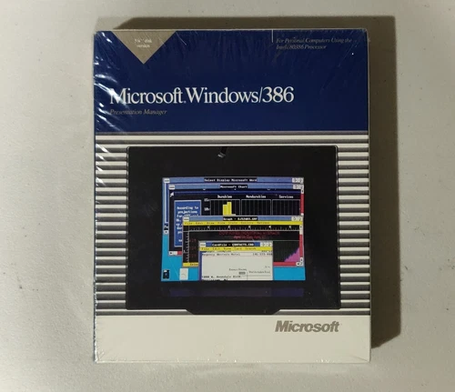 Rare Vintage Microsoft Windows/386 Presentation Manager Version 2.0 - NEW SEALED