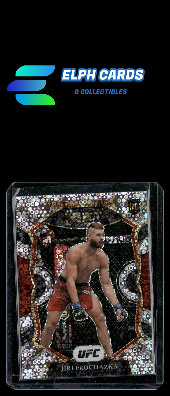 2021 Panini Select UFC #35 Jiri Prochazka Disco