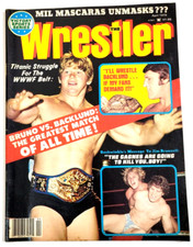 THE WRESTLER - APRIL 1979 - JIMMY SNUKA / LARRY ZBYSZKO / BOB BACKLUND / BRUNO