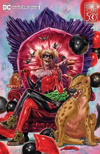 Cubiertas selectas de cómics de DC 2022 especial del 30 aniversario #1 de Harley Quinn - Imagen 7 de 23