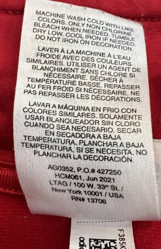 Adidas Originals Superstar Tracksuit, Red, Little Kids Size 5 - Picture 15 of 17
