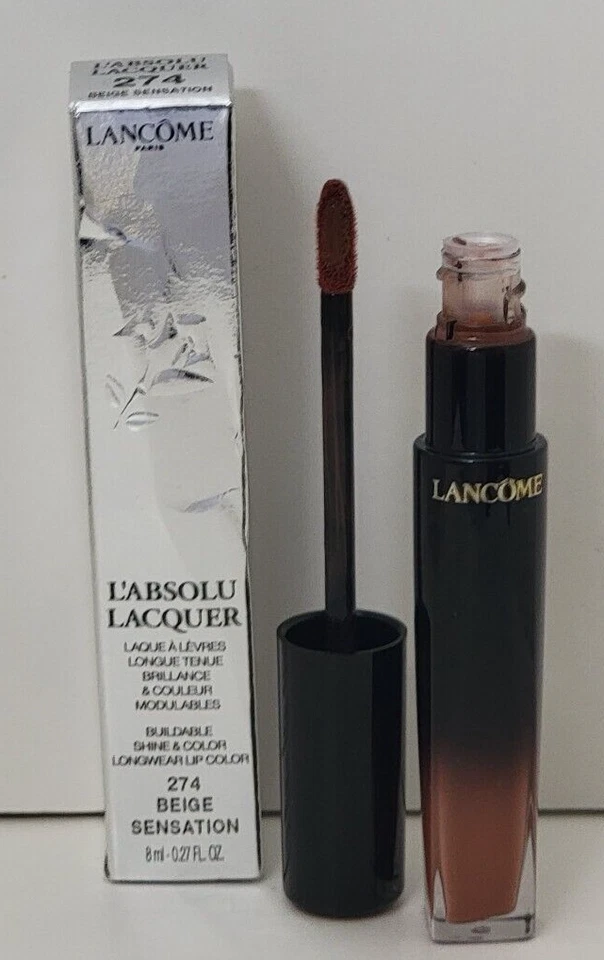 LANCOME L'ABSOLU LACQUER BUILDABLE SHINE COLOR 0.27 oz 274 BEIGE SENSATION - Image 2 of 4