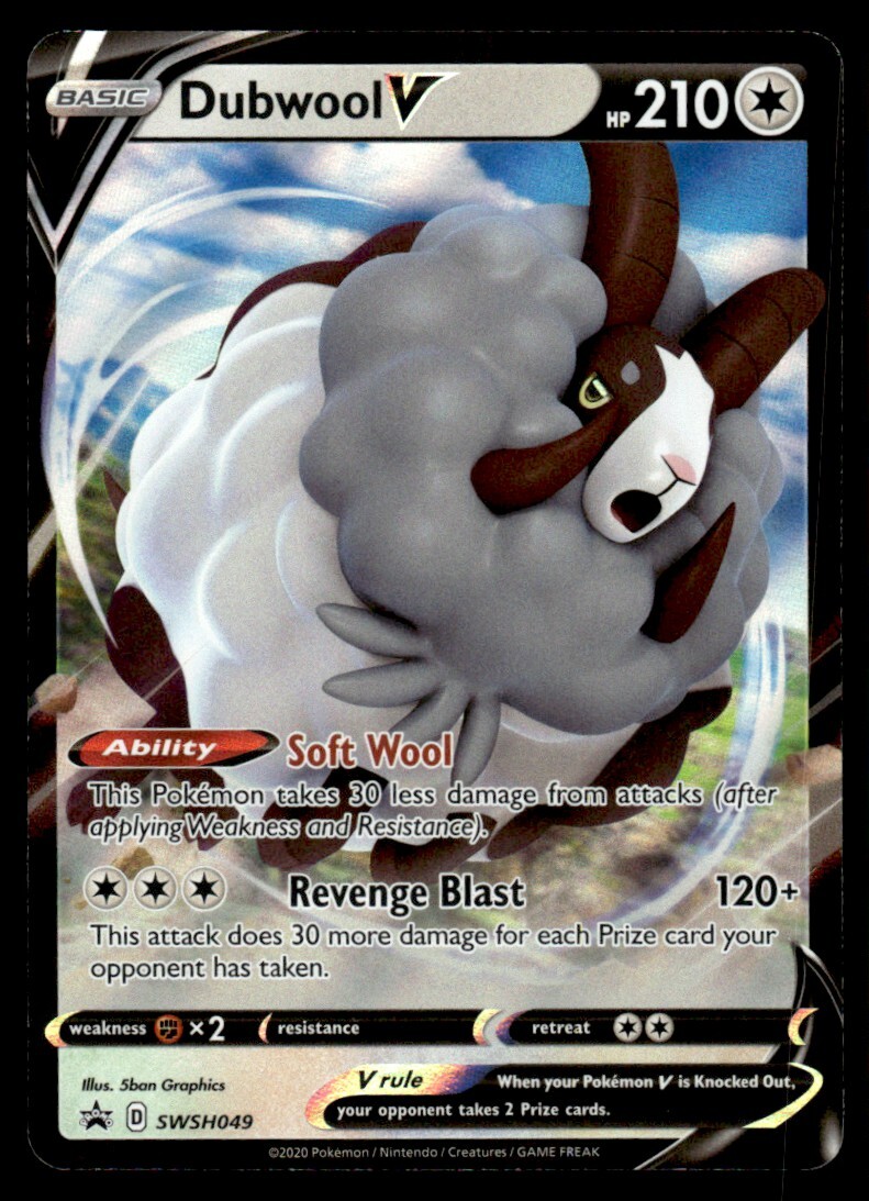 2020 Sword & Shield, Promos - Sword & Shield Promos Dubwool V Basic/Promo